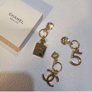 3 Authentic CHANEL charms